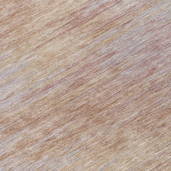 Homeroots 3' Artichoke Green Fern Abstract Washable Rug For Indoor Outdoor Spaces - Durable & Stylish Design 8' Round Polyester 587214