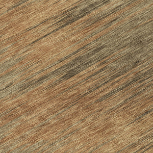 Homeroots 3' Artichoke Green Fern Abstract Washable Rug For Indoor Outdoor Spaces - Durable & Stylish Design 8' Round Polyester 587232