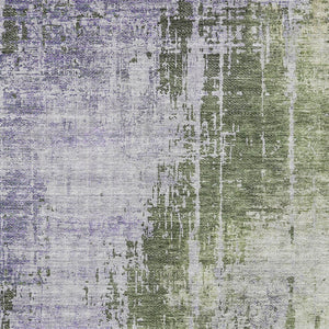 Homeroots 3' Stylish Brown Taupe And Navy Blue Abstract Washable Indoor Outdoor Area Rug For Versatile Spaces 5' X 8' Polyester 587249