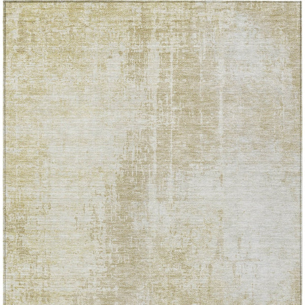 Homeroots 3' Aqua Teal Blue And Gray Abstract Washable Rug For Stylish Indoor And Outdoor Spaces, Durable Design 5' X 8' Polyester 587261