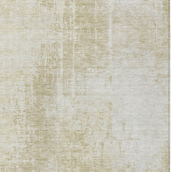 Homeroots 3' Aqua Teal Blue And Gray Abstract Washable Rug For Stylish Indoor And Outdoor Spaces, Durable Design 10' X 14' Polyester 587265