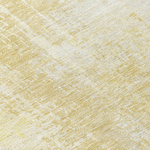 Homeroots 3' Aqua Teal Blue And Gray Abstract Washable Rug For Stylish Indoor And Outdoor Spaces, Durable Design 8' Round Polyester 587280