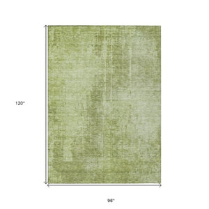 Homeroots 3' Aqua Teal Blue And Gray Abstract Washable Rug For Stylish Indoor And Outdoor Spaces, Durable Design 8' X 10' Polyester 587299