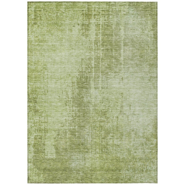HomeRoots 9' Stylish Sage and Green Abstract Area Rug – Durable, Washable, Perfect for Indoor and Outdoor Use 9' X 12' 587300