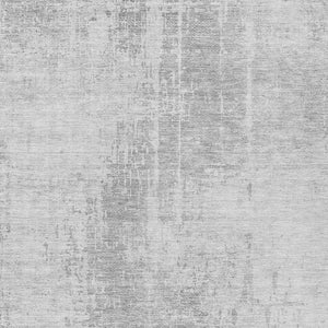 Homeroots 3' Aqua Teal Blue And Gray Abstract Washable Rug For Stylish Indoor And Outdoor Spaces, Durable Design 10' X 14' Polyester 587307