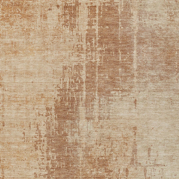 Homeroots 3' Aqua Teal Blue And Gray Abstract Washable Rug For Stylish Indoor And Outdoor Spaces, Durable Design 5' X 8' Polyester 587309