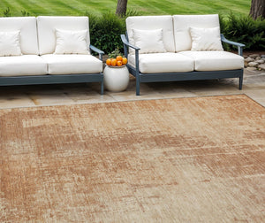 Homeroots 3' Aqua Teal Blue And Gray Abstract Washable Rug For Stylish Indoor And Outdoor Spaces, Durable Design 10' X 14' Polyester 587313