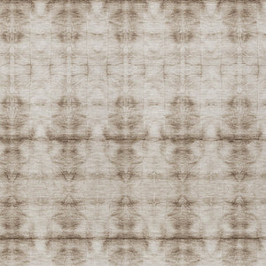 Homeroots 3' Beige Taupe & Tan Geometric Washable Area Rug – Perfect For Indoor & Outdoor Spaces, Durable Design 9' X 12' Polyester 587354