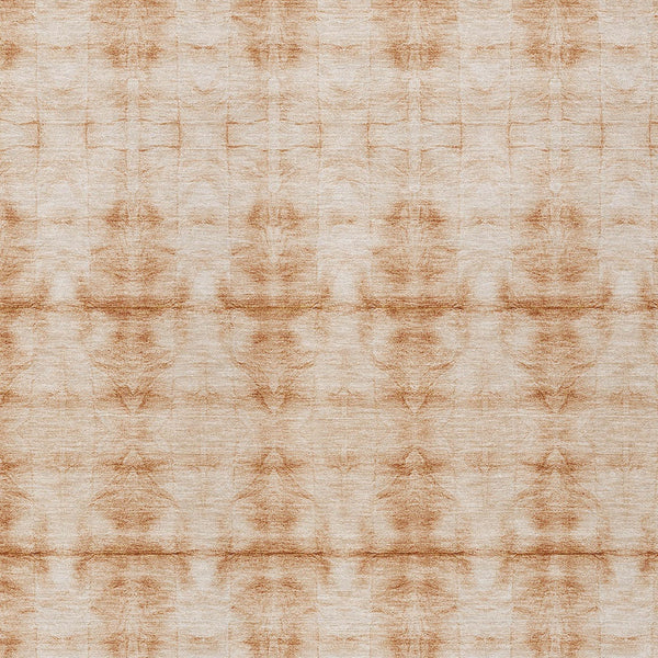 Homeroots 3' Beige Taupe & Tan Geometric Washable Area Rug – Perfect For Indoor & Outdoor Spaces, Durable Design 3' X 5' Polyester 587368