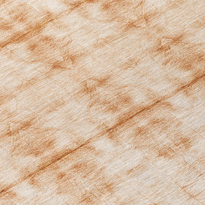 Homeroots 3' Beige Taupe & Tan Geometric Washable Area Rug – Perfect For Indoor & Outdoor Spaces, Durable Design 8' Round Polyester 587370