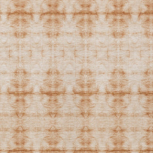 Homeroots 3' Beige Taupe & Tan Geometric Washable Area Rug – Perfect For Indoor & Outdoor Spaces, Durable Design 8' X 10' Polyester 587371