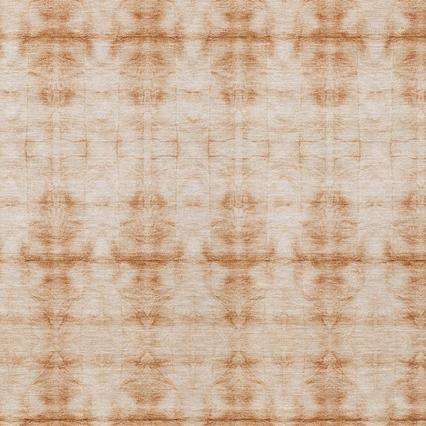 Homeroots 3' Beige Taupe & Tan Geometric Washable Area Rug – Perfect For Indoor & Outdoor Spaces, Durable Design 8' X 10' Polyester 587371