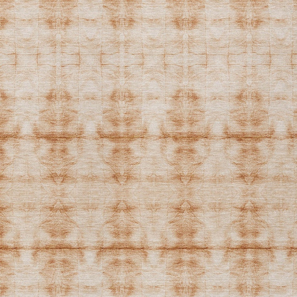 Homeroots 3' Beige Taupe & Tan Geometric Washable Area Rug – Perfect For Indoor & Outdoor Spaces, Durable Design 9' X 12' Polyester 587372