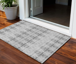 Homeroots 3' Beige Taupe & Tan Geometric Washable Area Rug – Perfect For Indoor & Outdoor Spaces, Durable Design 3' X 5' Polyester 587374