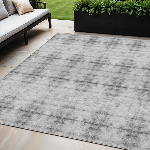 Homeroots 3' Beige Taupe & Tan Geometric Washable Area Rug – Perfect For Indoor & Outdoor Spaces, Durable Design 5' X 8' Polyester 587375