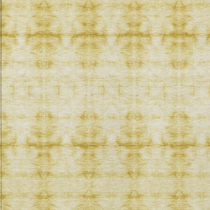 Homeroots 3' Beige Taupe & Tan Geometric Washable Area Rug – Perfect For Indoor & Outdoor Spaces, Durable Design 3' X 5' Polyester 587380