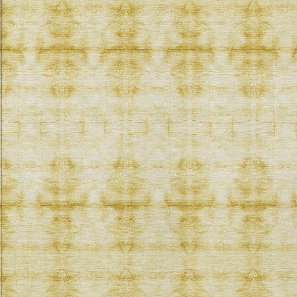 Homeroots 3' Beige Taupe & Tan Geometric Washable Area Rug – Perfect For Indoor & Outdoor Spaces, Durable Design 3' X 5' Polyester 587380