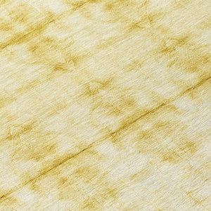 Homeroots 3' Beige Taupe & Tan Geometric Washable Area Rug – Perfect For Indoor & Outdoor Spaces, Durable Design 8' Round Polyester 587382