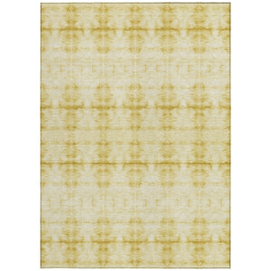 Homeroots 3' Beige Taupe & Tan Geometric Washable Area Rug – Perfect For Indoor & Outdoor Spaces, Durable Design 10' X 14' Polyester 587385