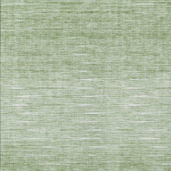 Homeroots 3' Artichoke Green Abstract Washable Area Rug - Ideal For Indoor And Outdoor Spaces, Stain Resistant 9' X 12' Polyester 587390