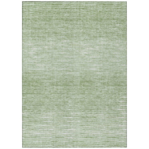 HomeRoots 5' Artichoke Green Abstract Washable Area Rug – Durable, Stylish Indoor/Outdoor Décor for Any Space 10' X 14' 587391