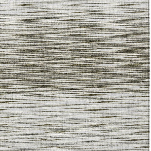 Homeroots 3' Artichoke Green Abstract Washable Area Rug - Ideal For Indoor And Outdoor Spaces, Stain Resistant 8' X 10' Polyester 587431