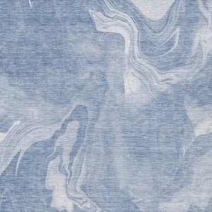 Homeroots 3' Artichoke Green Fern Abstract Area Rug - Washable Indoor/Outdoor, Durable & Stain Resistant Design 3' X 5' Polyester 587470