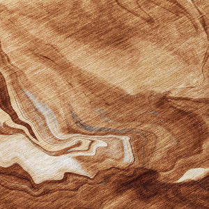 Homeroots 3' Artichoke Green Fern Abstract Area Rug - Washable Indoor/Outdoor, Durable & Stain Resistant Design 10' X 14' Polyester 587487