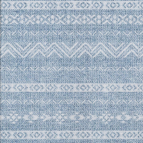 Homeroots 3' Artichoke Green Southwestern Washable Area Rug - Perfect For Indoor And Outdoor Spaces! 3' X 5' Polyester 587518