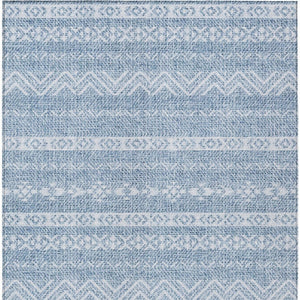 Homeroots 3' Artichoke Green Southwestern Washable Area Rug - Perfect For Indoor And Outdoor Spaces! 3' X 5' Polyester 587518