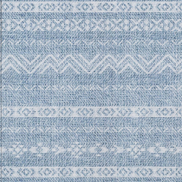 Homeroots 3' Artichoke Green Southwestern Washable Area Rug - Perfect For Indoor And Outdoor Spaces! 10' X 14' Polyester 587523