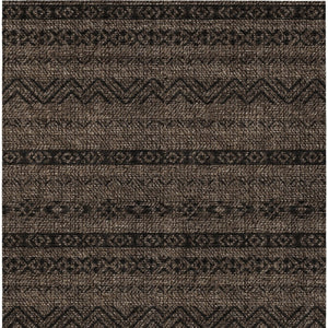 Homeroots 3' Artichoke Green Southwestern Washable Area Rug - Perfect For Indoor And Outdoor Spaces! 5' X 8' Polyester 587525