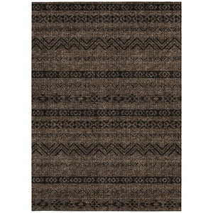 Homeroots 3' Artichoke Green Southwestern Washable Area Rug - Perfect For Indoor And Outdoor Spaces! 10' X 14' Polyester 587529