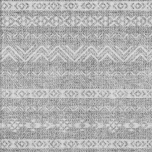 Homeroots 3' Artichoke Green Southwestern Washable Area Rug - Perfect For Indoor And Outdoor Spaces! 5' X 8' Polyester 587537