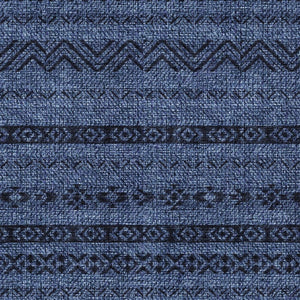 Homeroots 3' Artichoke Green Southwestern Washable Area Rug - Perfect For Indoor And Outdoor Spaces! 8' X 10' Polyester 587551