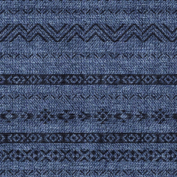 Homeroots 3' Artichoke Green Southwestern Washable Area Rug - Perfect For Indoor And Outdoor Spaces! 8' X 10' Polyester 587551