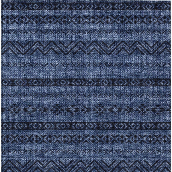 Homeroots 3' Artichoke Green Southwestern Washable Area Rug - Perfect For Indoor And Outdoor Spaces! 10' X 14' Polyester 587553