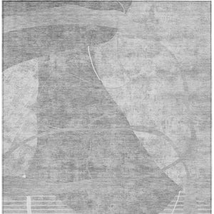 Homeroots 3' Beige Taupe And Tan Abstract Washable Area Rug - Durable, Stylish Indoor/Outdoor Decor Solution 8' X 10' Polyester 587599