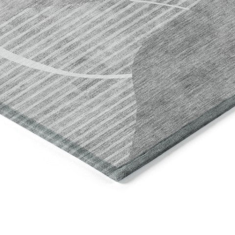 Homeroots 3' Beige Taupe And Tan Abstract Washable Area Rug - Durable, Stylish Indoor/Outdoor Decor Solution 9' X 12' Polyester 587600
