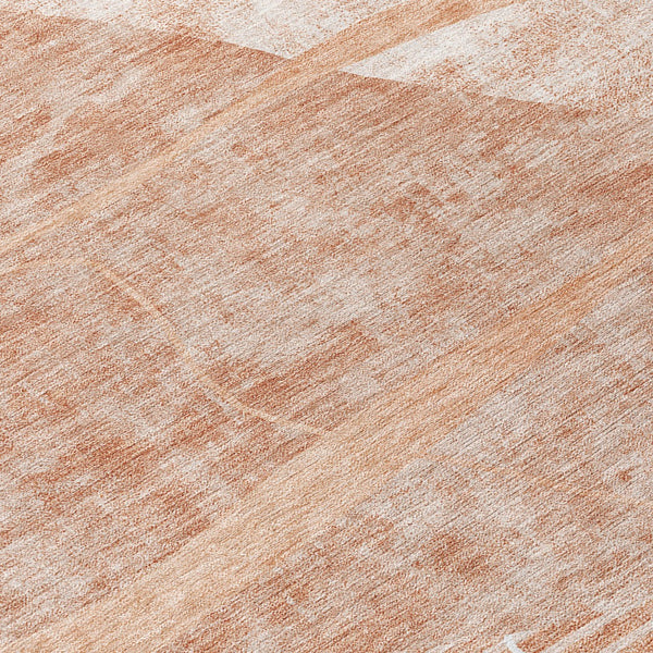 Homeroots 3' Beige Taupe And Tan Abstract Washable Area Rug - Durable, Stylish Indoor/Outdoor Decor Solution 8' Round Polyester 587604