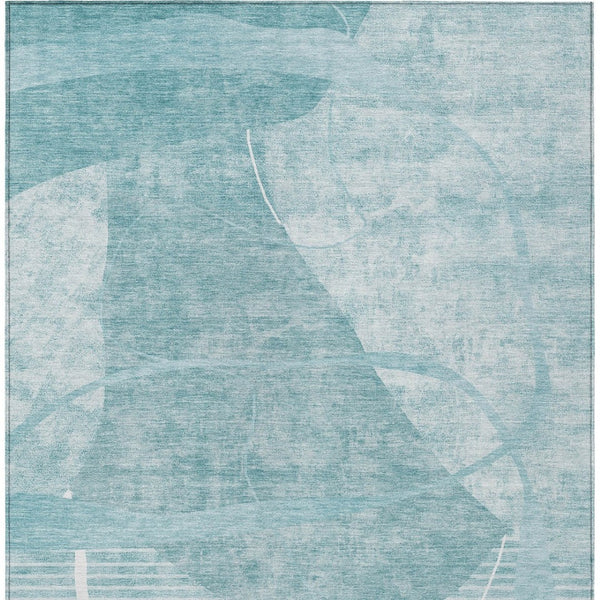 Homeroots 3' Beige Taupe And Tan Abstract Washable Area Rug - Durable, Stylish Indoor/Outdoor Decor Solution 9' X 12' Polyester 587612