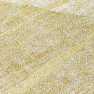 Homeroots 3' Beige Taupe And Tan Abstract Washable Area Rug - Durable, Stylish Indoor/Outdoor Decor Solution 8' Round Polyester 587616