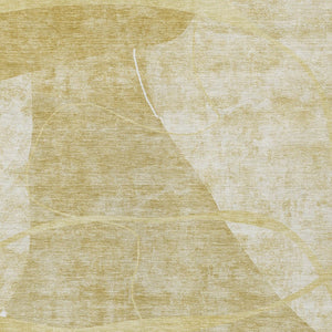 Homeroots 3' Beige Taupe And Tan Abstract Washable Area Rug - Durable, Stylish Indoor/Outdoor Decor Solution 8' X 10' Polyester 587617