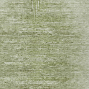 Homeroots 3' Abstract Artichoke Green Washable Area Rug For Indoor And Outdoor Spaces, Durable Design 8' X 10' Polyester 587623