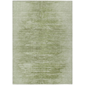 HomeRoots 9' Abstract Area Rug in Artichoke & Fern Green – Durable, Washable Design for Indoor & Outdoor Use 9' X 12' 587624