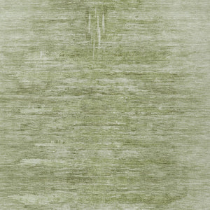 Homeroots 3' Abstract Artichoke Green Washable Area Rug For Indoor And Outdoor Spaces, Durable Design 9' X 12' Polyester 587624