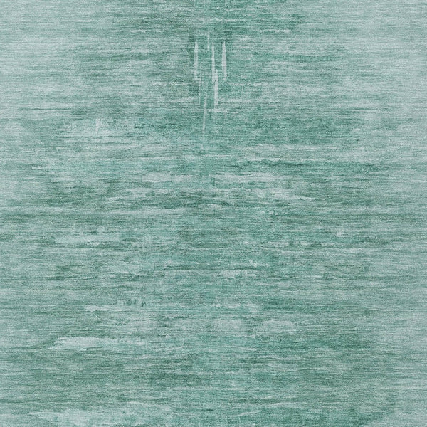 Homeroots 3' Abstract Artichoke Green Washable Area Rug For Indoor And Outdoor Spaces, Durable Design 10' X 14' Polyester 587631