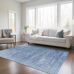 Homeroots 3' Abstract Artichoke Green Washable Area Rug For Indoor And Outdoor Spaces, Durable Design 10' X 14' Polyester 587637