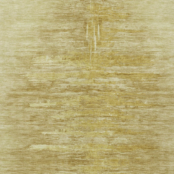 Homeroots 3' Abstract Artichoke Green Washable Area Rug For Indoor And Outdoor Spaces, Durable Design 10' X 14' Polyester 587643