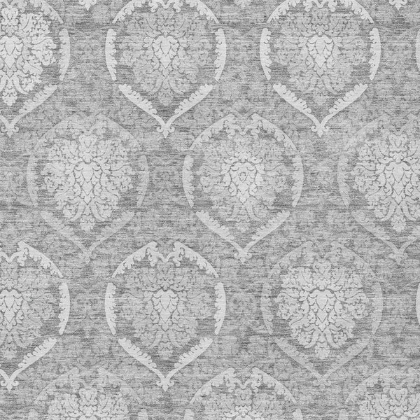 Homeroots 3' Artichoke Green Medallion Washable Area Rug For Indoor And Outdoor Spaces - Durable & Stylish 8' X 10' Polyester 587737